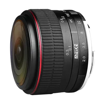 MEIKE MK-6.5mm F2.0 Fisheye Lens for Panasonic/Olympus Mirrorless MFT M4/3 Lens Camera