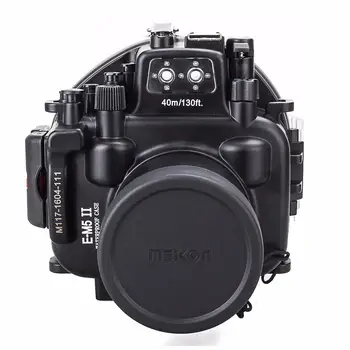 Meikon 40M/130ft Povandeninį Fotoaparatą Būsto Nardymo Atveju Olympus E-M5 II,vaizdo Kameros Vandeniui Maišai Atveju Olympus E-M5 II