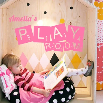 Meno naujo dizaino namų puošybai pigūs animacinių filmų žaisti kambario sienos lipdukas nuimamas namų dekoro pobūdžio žodžiai lipdukas vaikams