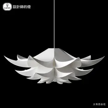 Menų lily priedai veltiniams, vilna lempa 80cm-55cm Europos dizainerio lempos modernus minimalistinis miegamasis pakabukas šviesos Juosta Bendros Kūrybos Vadovas
