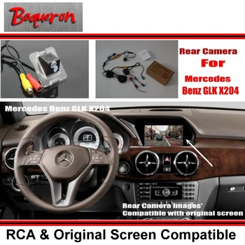 Mercedes Benz GLK Klasės X204 / RCA & Pradinį Ekraną, Suderinamą Galinio vaizdo Kamera / Atgal į Viršų Atbuline Kamera Nustato