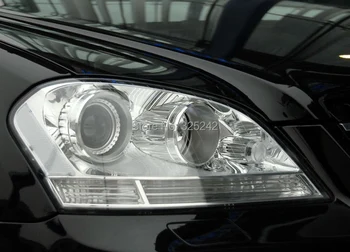 Mercedes-Benz M-Klasė ML320 ML350 ML500 ML63 AMG 2006 2007 Puikus Multi-Color Itin ryškių RGB LED Angel Eyes komplektas