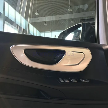 Mercedes-Benz Vito W447 - 2017 ABS Matinis Vidaus Durų Rankena Dubenį Rėmo Dangtis Apdaila, Automobilių Stilius!2vnt