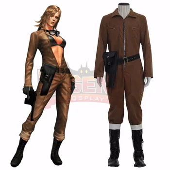 Metal Gear Solid 3: Snake Eater Eva Cosplay suaugusiųjų kostiumai, bet kokio dydžio užsakymą, pilnas komplektas