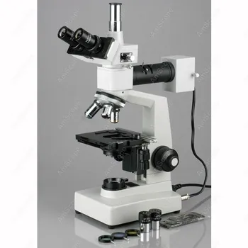 Metalurgijos Mikroskopu--AmScope Prekių 40X-1000X Metalurgijos Mikroskopas su Viršuje ir Apačioje Žibintai