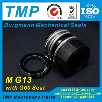 MG13-48 (MG13/48-G60 mechaninis sandariklis) Burgmann Mechaniniai Sandarikliai Vandens Siurbliai su G60 stacionarių sėdynės-(Medžiaga:SIC/SIC/VITONAS)