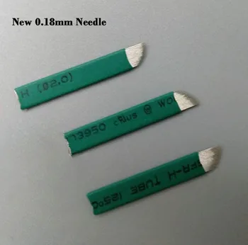 Microblading needle 14 pin 0.18mm diameter blade with Lot No. Expiry Date for microblading tebori embroidery pen