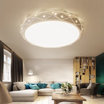 Miegamojo lempa romantiška lubų lempa LED paprasta šiuolaikinio gyvenimo kambario lempos kūrybos santuokos kambario, miegamojo lempa