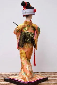 Mielas Rankų craifts 30cm Gražus Japonijos Geiša lėlės Namų Decration Kūrybos dovanų, derliaus, namų dekoro