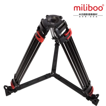 Miliboo MTT609A(be galvos) Profesionalų Fotoaparatą, Trikojį Greitai Išleisti Plokštelę Vienu Rankena Hidraulinė Sklendė Galvos Kostiumas, Žarnokai