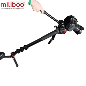 Miliboo MTT704A Nešiojamų Aliuminio Trikojis Profesinės kamera Kamera/Video/DSLR Stendas,Pusė Kainos Manfrotto