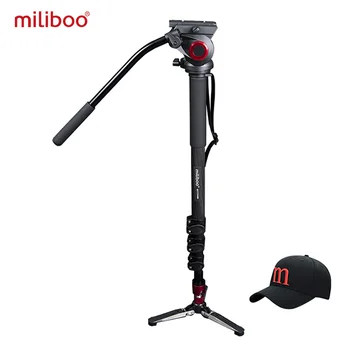 Miliboo MTT705B Nešiojamų Anglies Pluošto Trikojis & Monopodzie už ProfessionalCamera Kamera/Video/DSLR Stendas,Pusė Kainos Manfrotto