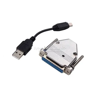 Mini cnc tekinimo staklės USB Lygiagrečiai Adapteris USB CNC Router Valdytojas MACH3 LY-USB100 UC100