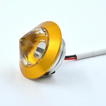 Mini Vietoje Šviesos Deimantų Kristalų 1W 3W Kabineto LED Šviestuvai Akrilo Lubų Lempa AC85-265V Papuošalai Ekrano Namų Dekoro