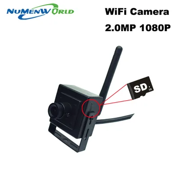 Mini wi-fi IP kamera 1080P HD P2P 802.11 b/g/n tinklo IP Kamera, Micro TF Kortelę belaidės Stebėjimo Kameros naudojimui namuose