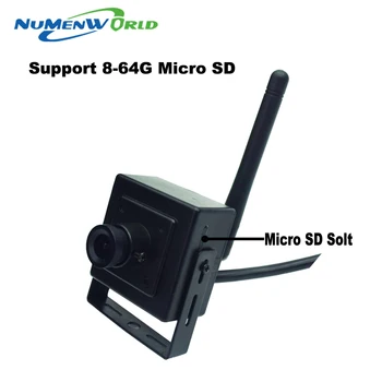 Mini wi-fi IP kamera 1080P HD P2P 802.11 b/g/n tinklo IP Kamera, Micro TF Kortelę belaidės Stebėjimo Kameros naudojimui namuose