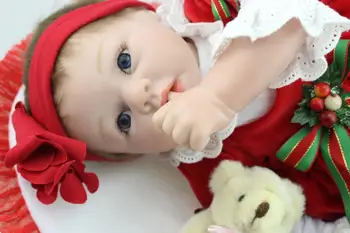 Minkšto Silikono Reborn Baby Lėlės Miega Kūdikiai Kalėdų Dovanos, Žaislai, Mergaičių Brinquedos Princess Gimtadienio Lėlės Baby Shower Žaislai