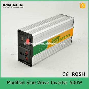 MKM500-241G greitas pristatymas midified sine wave 500w inverter 24v 110vac vieno išėjimo bendrosios paskirties 