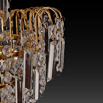 Modernus Elegantiškas Crystal Šviesos Lempos Pakabukas Apšvietimo Šviestuvas