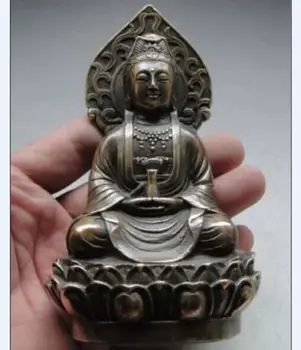 MOEHOMES 14 cm, * /Kinijos vario ir Tibeto Budizmas guanyin budos statula metalo rankdarbiai Namų dekoracijos