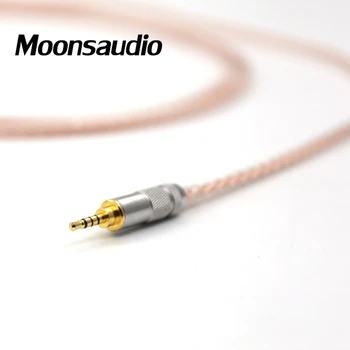 Mooonsaudio 5N OFC pure copper HD580, HD600, HD650, HD25, HD25-1, HD25-1-II Upgrade Cable / Headphone Replacement