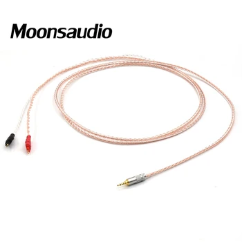 Mooonsaudio 5N OFC pure copper HD580, HD600, HD650, HD25, HD25-1, HD25-1-II Upgrade Cable / Headphone Replacement