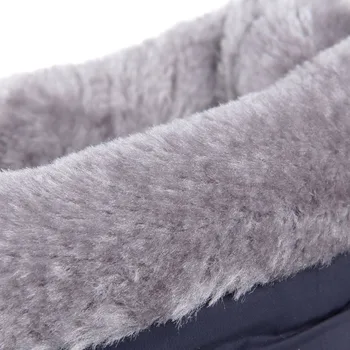 MORAZORA Naują atvykimo Rusija išlaikyti šiltas sniego batai mados platforma kailio per kelius siekiantys batai šilti žieminiai batai moterims, batai
