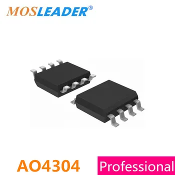 Mosleader SOP8 AO4304 100VNT 500PCS 1000PCS 2500PCS 30 V 18A N-Kanalo Aukštos kokybės
