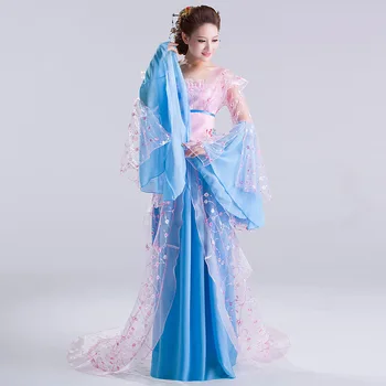 Moterų Tradicinės Kinų Drabužių, Kostiumų Rūbų Fėja Tango Kostiumas Hanfu Kostiumas Laumės Suknelės Moterims Senovės Suknelė