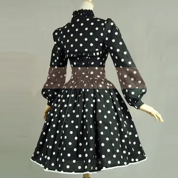 Moterų Vasaros marškinėliai suknelė vintage lolita dress Ponios medvilnės Atsitiktinis tvarstis suknelė dviejų dalių komplektus skara Diržų suknelė