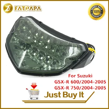 Motorcycle Accessories Rear tail light LED Rear Brake Turn Signal Light Taillight For Suzuki GSXR600 GSXR750 04-05