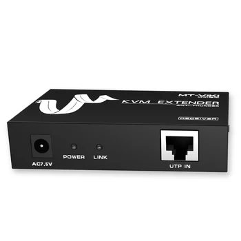 MT-Viki 100 Metrų KVM Pratęsimo Klaviatūra, Vaizdo Pelės Kartotuvas Adapteris VGA USB Extender 