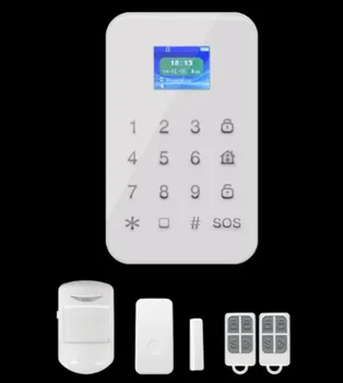 Multi-Language Touch Klaviatūra GSM Signalizacijos Sistema, Nuotolinio Valdymo PROGRAMĖLĘ