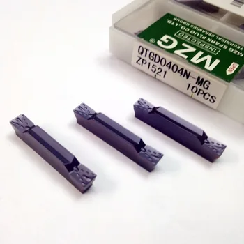 MZG QTED02503N-MG QTFD0303N-MG ZP1521 Nerūdijančio Plieno Tekinimo Apdirbimo Įrankiai Negilų Griovelį Toolholder Cemento Karbido Įdėklai