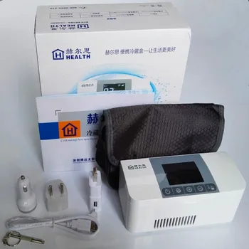 Namo vertes, Nešiojamas mini insulino aušintuvas lauke Nešiojamų Narkotikų Šaldytuvas Automobilių Mažas Šaldytuvas Insulino laikymo dėžutė 2016 Naujas Produktas
