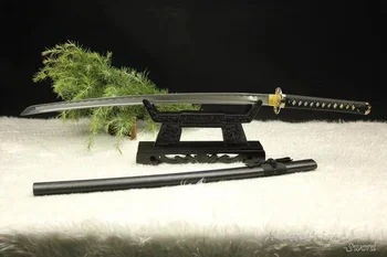 Namų Dekoratyvinis Kardas 1045 Didelis Anglies Plieno Japonų Samurajus Katan Full Tang Metalo Amatų Ornamentu