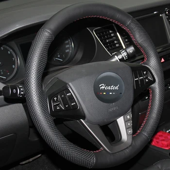 Nappa Odos Originali Dygsnio Vairas Padengti Hyundai Mistra 2013 nerijos ant vairo