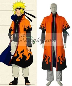 Naruto Šeštoji Hokage Uzumaki Naruto Cosplay Kostiumų E001