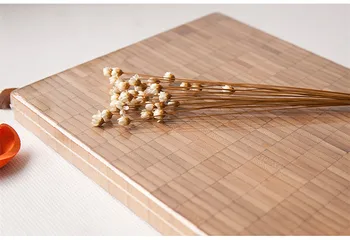 Natūralaus Bambuko Smulkinimo Blokas Stačiakampis Storio Vaisiai Mini Pjaustymo Lenta Kūrybos Modelis Eco-Friendly Sveiko Maisto Plokštės