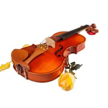 Natūralios Juostelės Klevas Smuikas Vertus-amatų Aliejus, Lakas Violino 4/4 Visu Dydžiu Muzikos Instrumentas su Priedais TONGLING Prekės