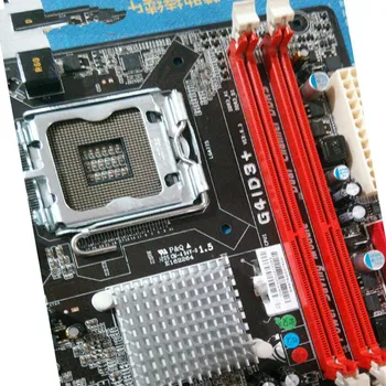 Naudojamas,Nemokamas pristatymas originalus plokštę už Biostar G41D3+ LGA 775 DDR3 Plokštė Darbalaukio Lentos, patikrintas geras