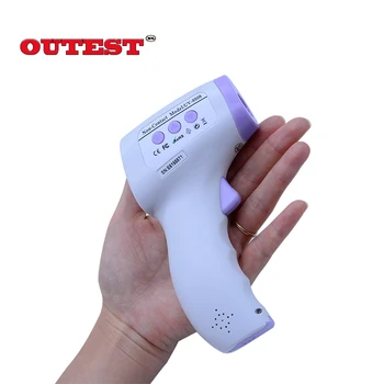 Nauja Buitinė žmogaus kūno infraraudonųjų spindulių termometras UV8808 32-42.9 laipsnių (Žmogaus organizmo) skaitmeninis termometras kūdikiui ginklą