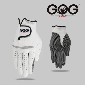Nauja GOG originali kokybės golfo pirštinės anti slip pirštinės, avikailio golfo praktikos prekių golfo reikmenys Nemokamas pristatymas