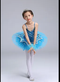 Nauja Vaikų Baleto Tutu Suknelė Blynas 