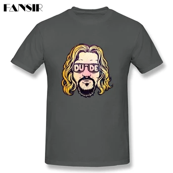 Nauja Vasaros Komedija Dude Big Lebowski T-shirt Vyras Trumpas Rankovės Medvilnės Užsakymą Vyrų Marškinėliai Camisetas 3XL
