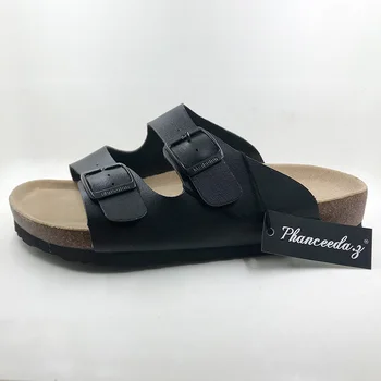 Naujas 2018 Plius dydis 5-11 vasaros stiliaus bateliai Moteris sandalai Kamštienos šlepetės Aukščiausios kokybės Zapatos Mujer Atsitiktinis Šlepetės flip flop