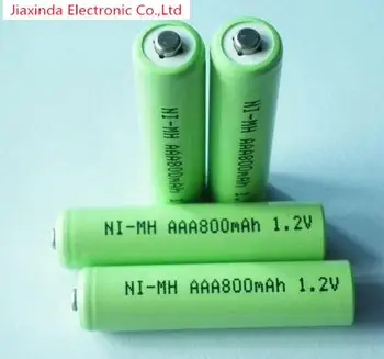 NAUJAS akumuliatorius NI-MH AAA 800mah 1.2 V AAA800mAh 1.2 V AAA800mAh1.2V NR. 7 niMh įkraunamos baterijos Nemokamas pristatymas