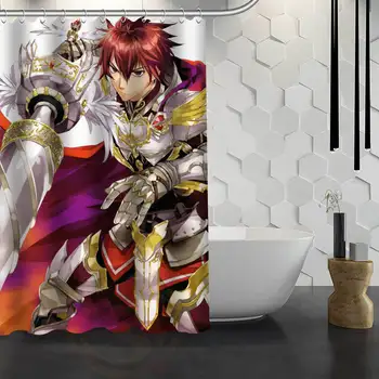 Naujas Anime Berniukas Užsakymą Dušo Užuolaidos Su Kabliukais Audinio Vonios Uždanga Vonios kambarys WJY1.17