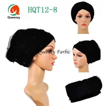 Naujas atvykimo!!Elegantiškas Afrikos headwrap turbaną gele Kietas headtie su ju karoliukai 9colors afrikos scraf karšto pardavimo moterų headtie.