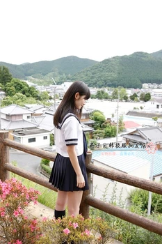 Naujas atvykimo japonijos mokyklinę uniformą mergaičių klasės aptarnavimas sailor tinka, sexy girls